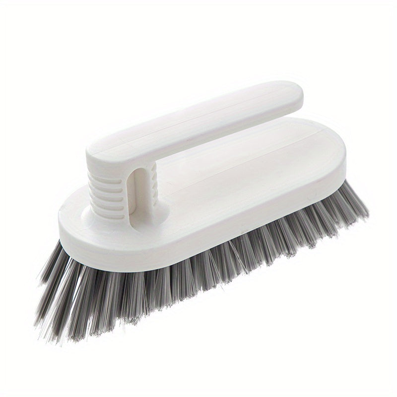 1pc, V-type Cleaning Brush, Suitable For Corner Window Corners And Wall Joints, Multifunctional Cleaning Shower Scrubber, Durable Bristles For Cleaning Bathroom, Tile, Kitchen, Floor, Bathtub